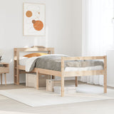 Senior Bed with Headboard without Mattress 90x190 cm Single 3305851