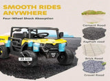 Kids Ride on Car, 12V Electric Kids UTV with Electric Dump Bed, 4-Wheel Suspension for 3-8 Years, T3398P555142