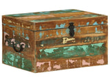 Reclaimed Storage Box Solid Wood 241644