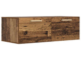 Wall Cabinet Wall-Mounted Old wood 80 x 36.5 x 35 cm 8009809