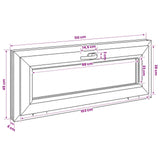 Basement Window Internal Colour White RISOR 110 x 45 cm 42047806