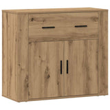 Sideboard Artisian Oak 80x33x70 cm Engineered Wood 857076