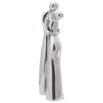 ZNTS Sculpture Silver 10x16x49 cm Aluminium 42000135