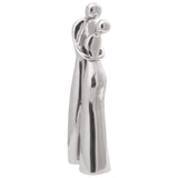 ZNTS Sculpture Silver 10x16x49 cm Aluminium 42000135