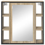 Mirror Cabinet Sonoma Oak 60 x 16 x 60 cm Engineered Wood 868040