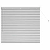 Venetian Blinds Height Adjustable Silver 130 x 150 cm Aluminium 42005907