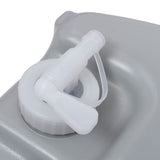 30134 Wheeled Water Tank for Camping 40 L Grey