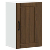 Kitchen Wall Cabinet Lucca Brown Oak Engineered Wood 853794