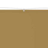 ZNTS Vertical Awning Beige 60x800 cm Oxford Fabric 148252