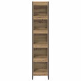 Book Cabinet Artisian Oak 40 x 30 x 189.5 cm Engineered Wood 886383