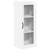 Wall Glass Cabinet LUCCA High Gloss White 40 x 31 x 100 cm 885099