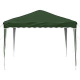 Pop-up Party Tent 288 x 288 x 245 cm Green Oxford Fabric 42019750
