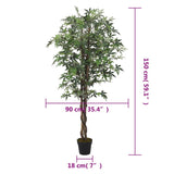 Artificial Maple Tree 504 Leaves 150 cm Green 359022
