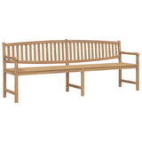 Garden Bench 228x59.5x90 cm Solid Teak Wood 364411