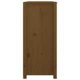 Side Cabinet Honey Brown 100x40x90 cm Solid Wood Pine 821772