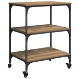 Kitchen Trolley Artisan Oak 60 x 41 x 76 cm Engineered Wood 883009