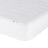 Daybed with Mattress Light Grey 90x190 cm Velvet 3197017