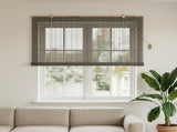 Roller Blind Grey 140 x 160 cm Bamboo 42039732