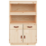 Highboard 67x40x108.5 cm Solid Wood Pine 820157