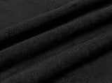 Throw Blankets 6 pcs Black 150 x 200 cm Fleece 42016810