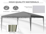 3 x 3m Pop Up Gazebo with Sides, Waterproof Pop Up Gazebo with Carry Bag and Height Adjustable T3398P313595