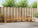 Outdoor Sofa Set 5 pcs Natural Solid Acacia Wood 3366257