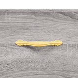 Sideboard Grey Sonoma 69.5x34x90 cm Engineered Wood 827834