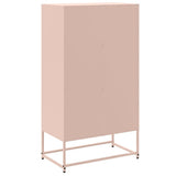 Highboard Pink 68.5x38.5x123.5 cm Steel 846495
