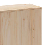 Bookcase Bed without Mattress 180x200 cm Super King Solid Wood Pine 3321546