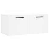 Wall Cabinet White 80x36.5x35 cm Engineered Wood 830100