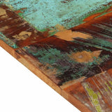 Rectangular Table Top 60x80 cm 25-27 mm Solid Reclaimed Wood 286054
