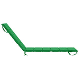 Sunlounger Cushion GEMERT 100% Polyester Green 200 x 60 x 3 cm 948520
