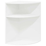 End Table White 39.7 x 39.7 x 60 cm Engineered Wood 891130