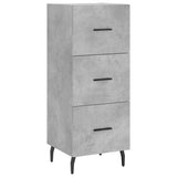 Highboard Concrete Grey 34,5x34x180 cm Engineered Wood 3199253