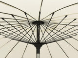 Garden Parasol with Aluminium Pole 270 cm Sand White 47305