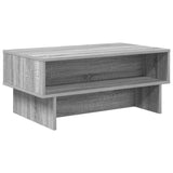 Coffee Table Grey Sonoma 80 x 46 x 35 cm Engineered Wood 8000225