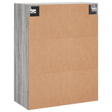 Wall Mounted Cabinet Grey Sonoma 69.5x34x90 cm 828402