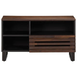TV Cabinet Brown 80x34x46 cm Solid Wood Mango 377521
