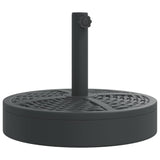 ZNTS Parasol Base for Ø38 / 48 mm Poles 25 kg Round 4007984