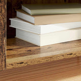 Record Cabinet with Shelf with Door Old Wood 121 x 38 x 48 cm 881789