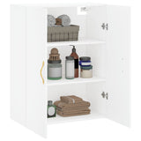 Wall Mounted Cabinet White 69.5x34x90 cm 828404