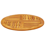 Table Top 80x2.2 cm Round Solid Wood Acacia 4004250