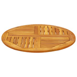 Table Top 80x2.2 cm Round Solid Wood Acacia 4004250