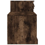 Shoe Cabinet Smoked Oak 100x42x60 cm Engineered Wood 816421