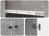 Cabinet Set 2 pcs Concrete Grey 66 x 34.5 x 95 cm 3416352