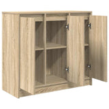 Sideboard Sonoma Oak 85x34x76 cm Engineered Wood 861627