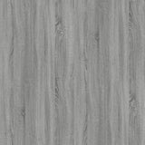 Rolling Cabinet Grey Sonoma 60x45x60 cm Engineered Wood 826355