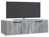 Wall-Mounted TV Cabinet Grey Sonoma 78.5 x 31 x 30 cm 898721