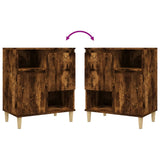 Sideboards 3 pcs Smoked Oak 60x35x70 cm Engineered Wood 3185740