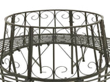 Tree benches 1-Seater 160 x 89 cm Steel 313033